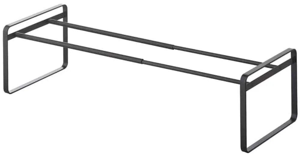 Ράφι Παπουτσιών Επεκτεινόμενο YMZK7210 41/70x25x17,5cm Black Steel