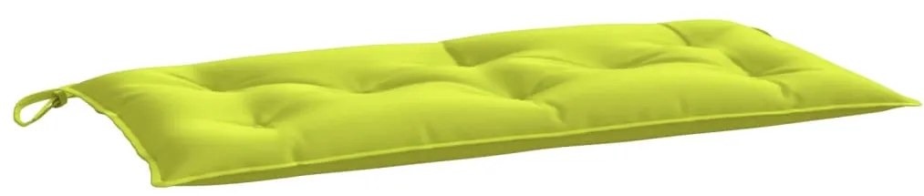 vidaXL Μαξιλάρι Πάγκου Κήπου Αν. Πράσινο 110x50x7 εκ. Ύφασμα Oxford