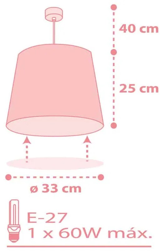 Starlight Pink DIY κρεμαστό φωτιστικό (82212S) - 1.5W - 20W - 82212S