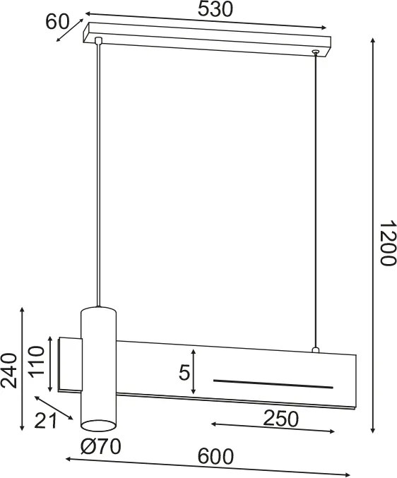 Φωτιστικό οροφής Marble