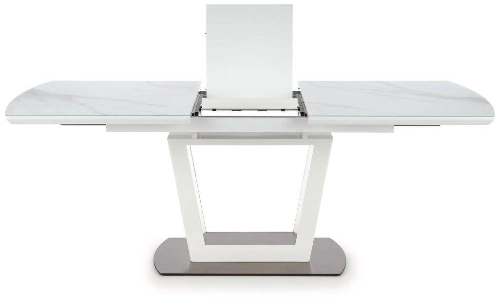 BLANCO extension table, color: white marble - white DIOMMI V-CH-BLANCO-ST