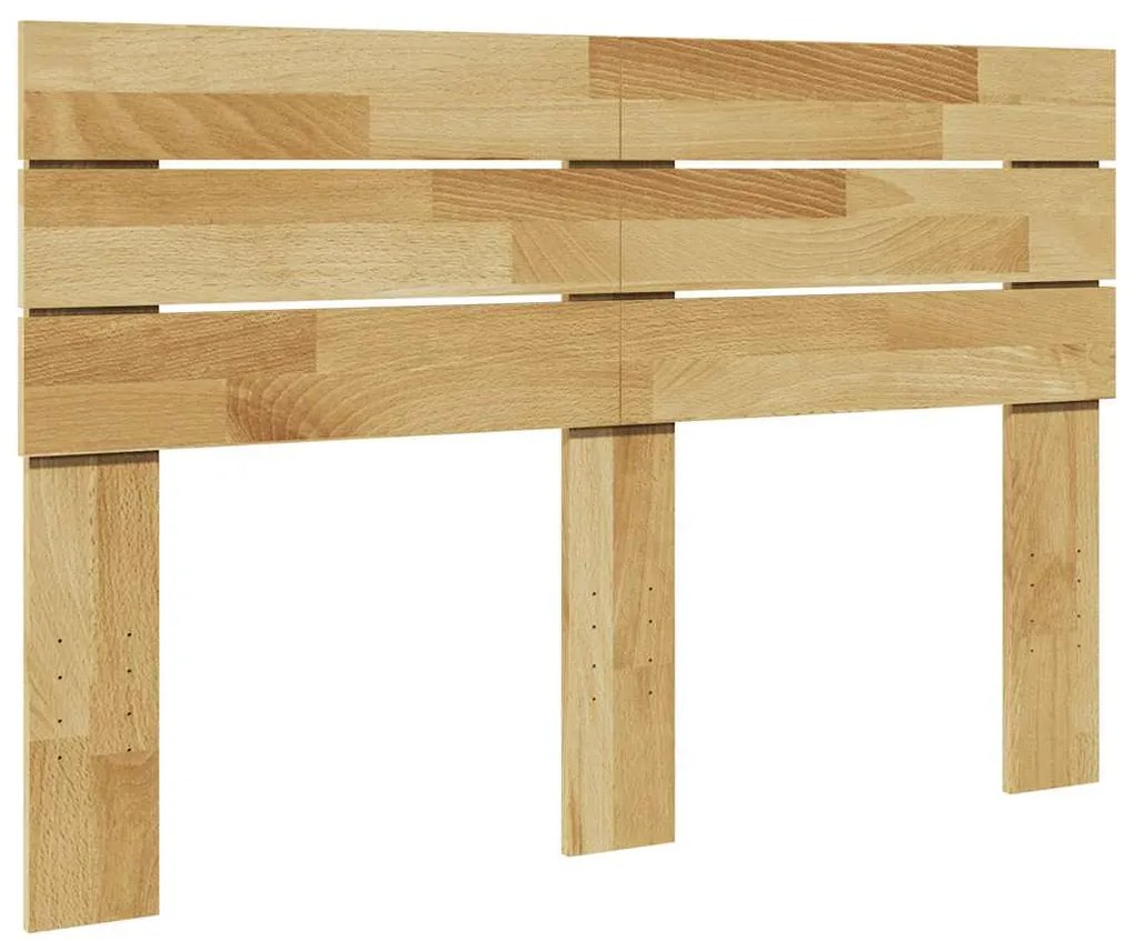 vidaXL κεφαλάρι 120 cm μασίφ ξύλο δρυς