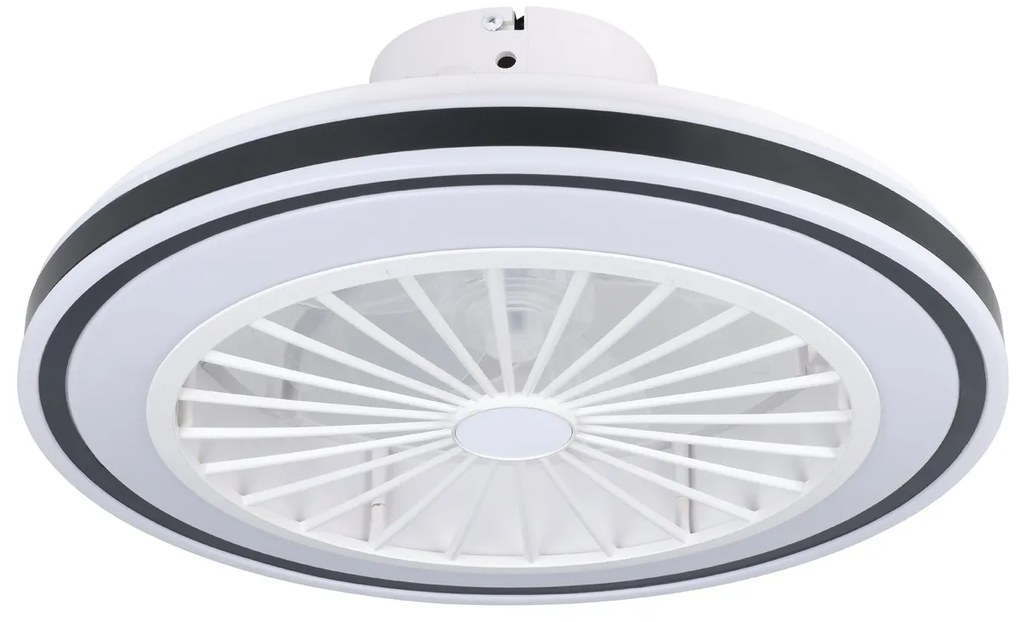 Ανεμιστήρας Eglo 35182 ALMERIA Μαύρο Ματ (Black Mat)|Λευκό (White) 2700K - 6500K