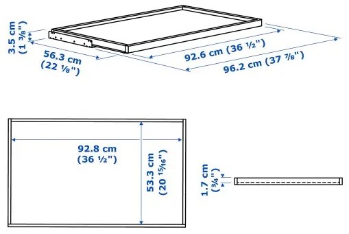 KOMPLEMENT δίσκος με μηχαν. pull-out 702.463.86