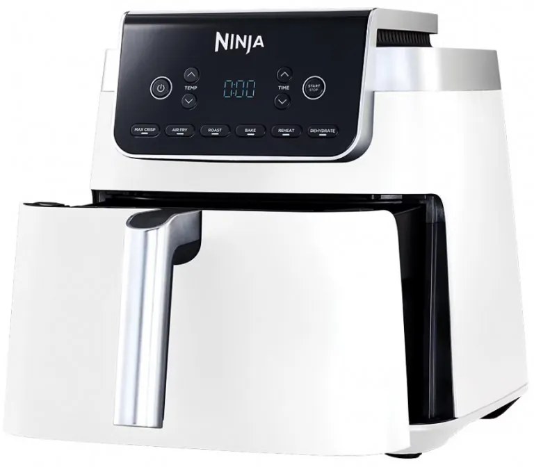 Φριτέζα ζεστού αέρα Ninja Max Pro AF180EUWH, 2000W, 6,2 l, 1,2 kg, 40-240C, 6 προγράμματα, Λευκό