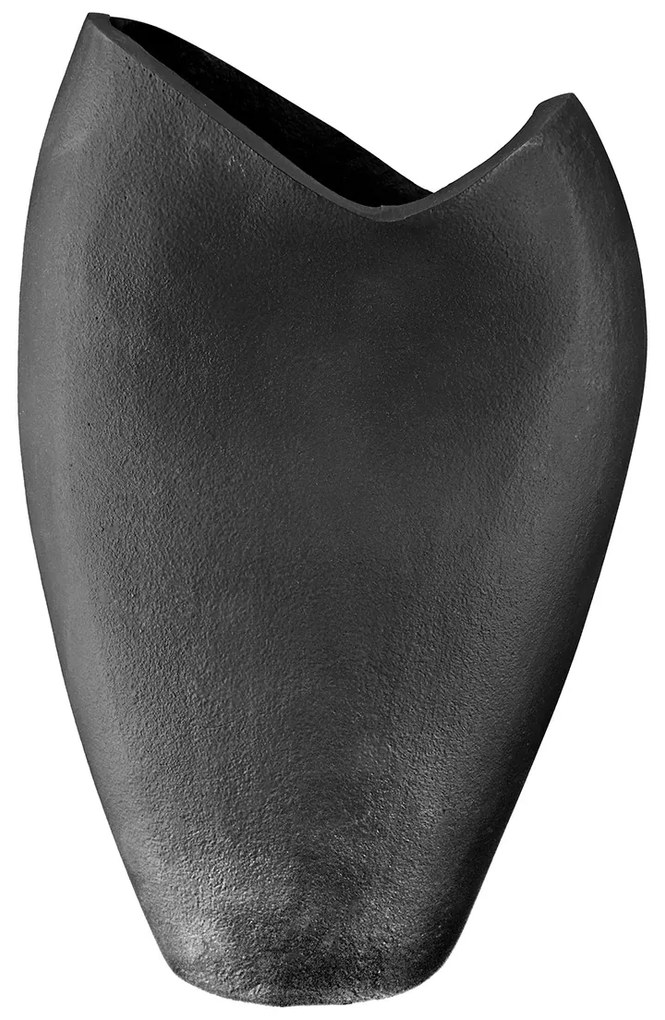 Βάζο 'Vulkano' Αλουμίνιο Ανθρακί 10x21x33cm