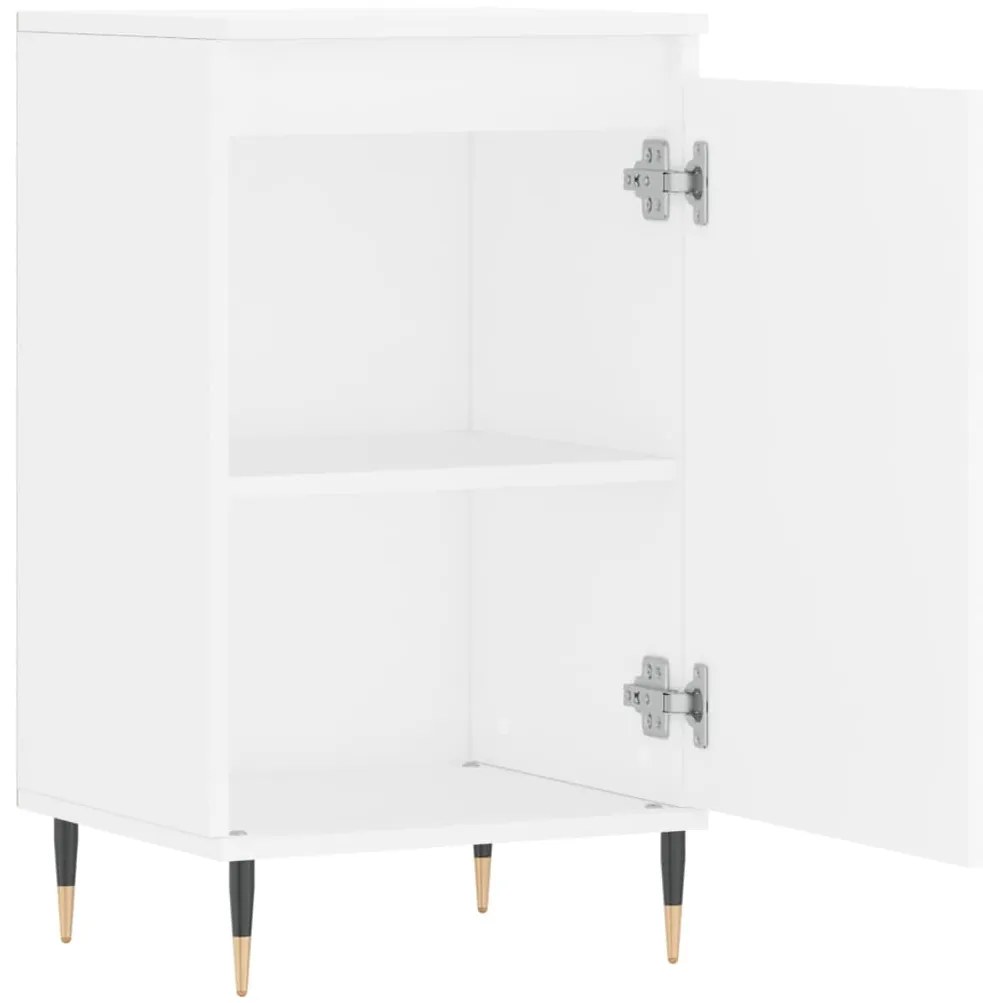 vidaXL Ντουλάπια 2 τεμ. Λευκά 40 x 35 x 70 εκ. από Επεξεργασμένο Ξύλο