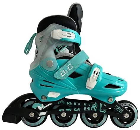 Αυξομειούμενα Rollers G&C BW125 ΣΕΤ 4 ΣΕ 1 INLINE SKATES Μπλε/Μαύρο Small (31-34)
