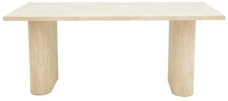 Τραπέζι Loozir mdf σε φυσική απόχρωση 180x90x75εκ 180x90x75 εκ.