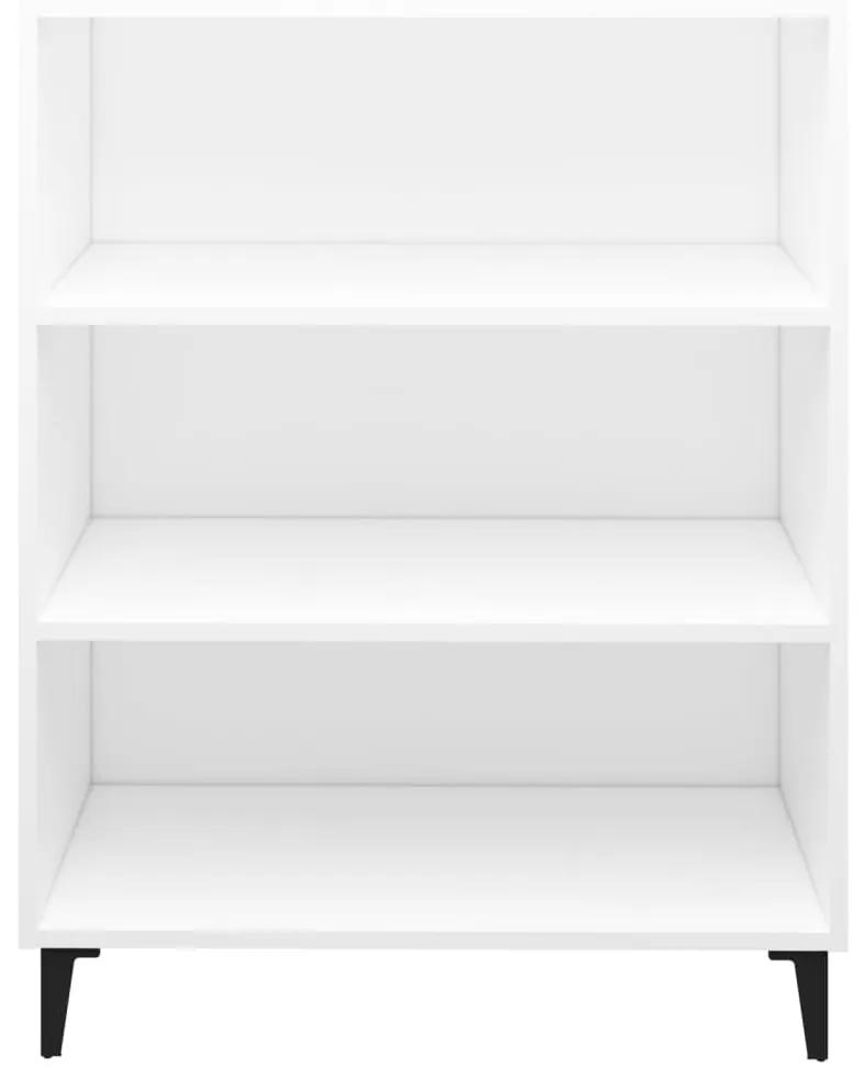 Ντουλάπι Λευκό 69,5 x 32,5 x 90 εκ. από Επεξεργασμένο Ξύλο - Λευκό