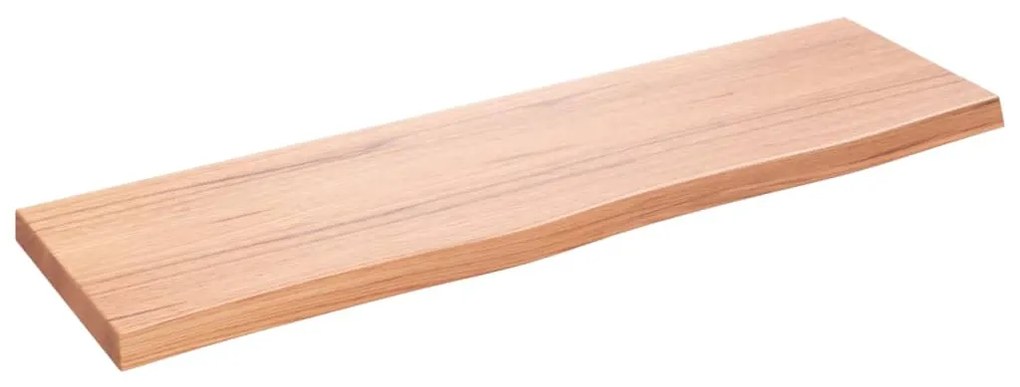 vidaXL Πάγκος Μπάνιου Αν. Καφέ 100x30x(2-4) εκ. Επεξεργ. Μασίφ Ξύλο