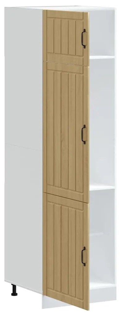 vidaXL Ντουλάπι κουζίνας "Lucca" Sonoma Oak Engineered Wood