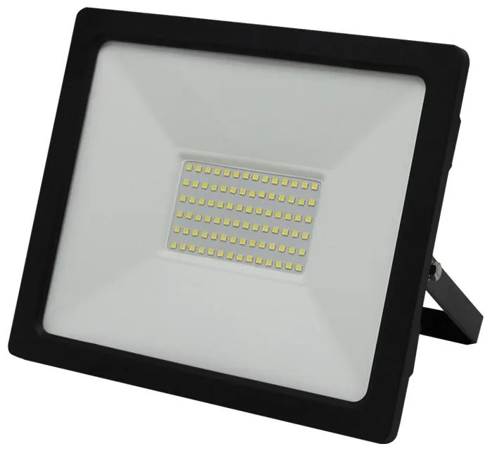 Adeleq Προβολέας LED-SMD 70W 230V 4000K IP65 Μαύρος Με 50cm Καλώδιο 3-397011