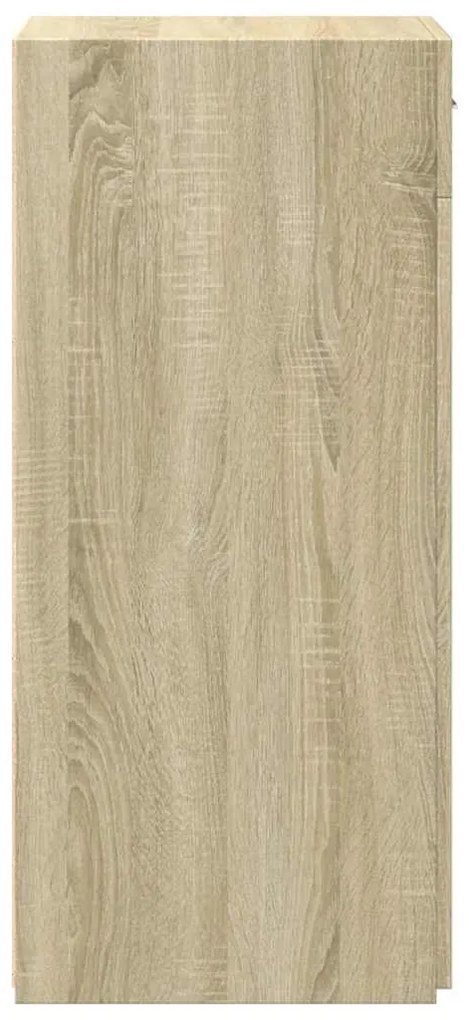 vidaXL Συρταριέρα Sonoma Δρυς 45x42,5x93 εκ. από Επεξεργασμένο Ξύλο
