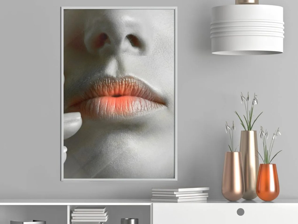 Αφίσα - Ombre Lips - 20x30 - Χρυσό - Χωρίς πασπαρτού