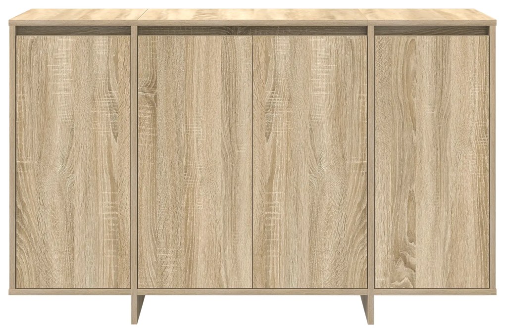 vidaXL Πλευρικό Γραφείο Sonoma Oak Sonoma Oak Επεξεργασμένο ξύλο