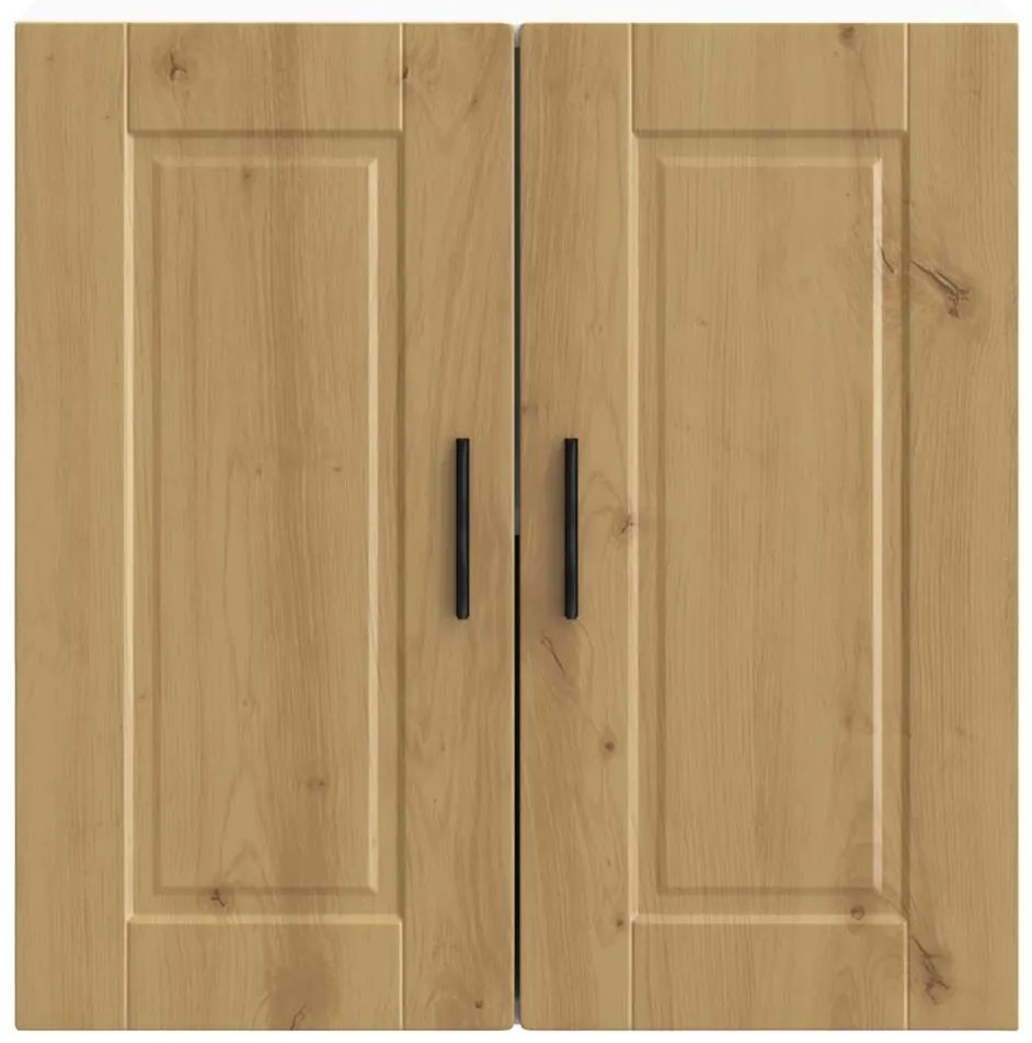 ντουλάπι τοίχου κουζίνας "Porto" Artisan Oak Engineered Wood - Καφέ