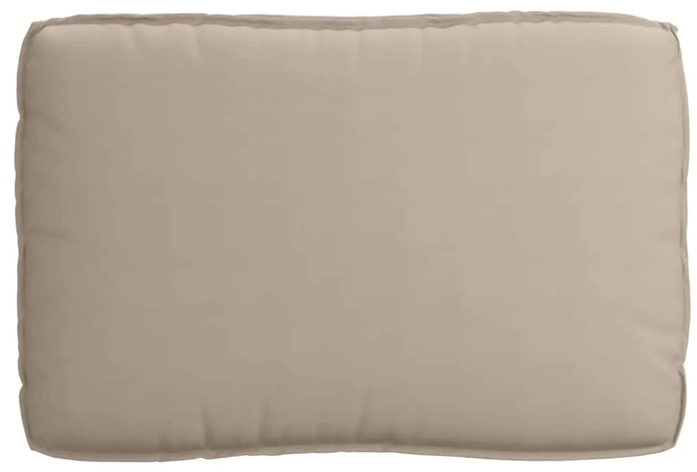 vidaXL Σετ Μαξιλαριών Πάγου 2 pcs Taupe Ύφασμα Όξφορντ