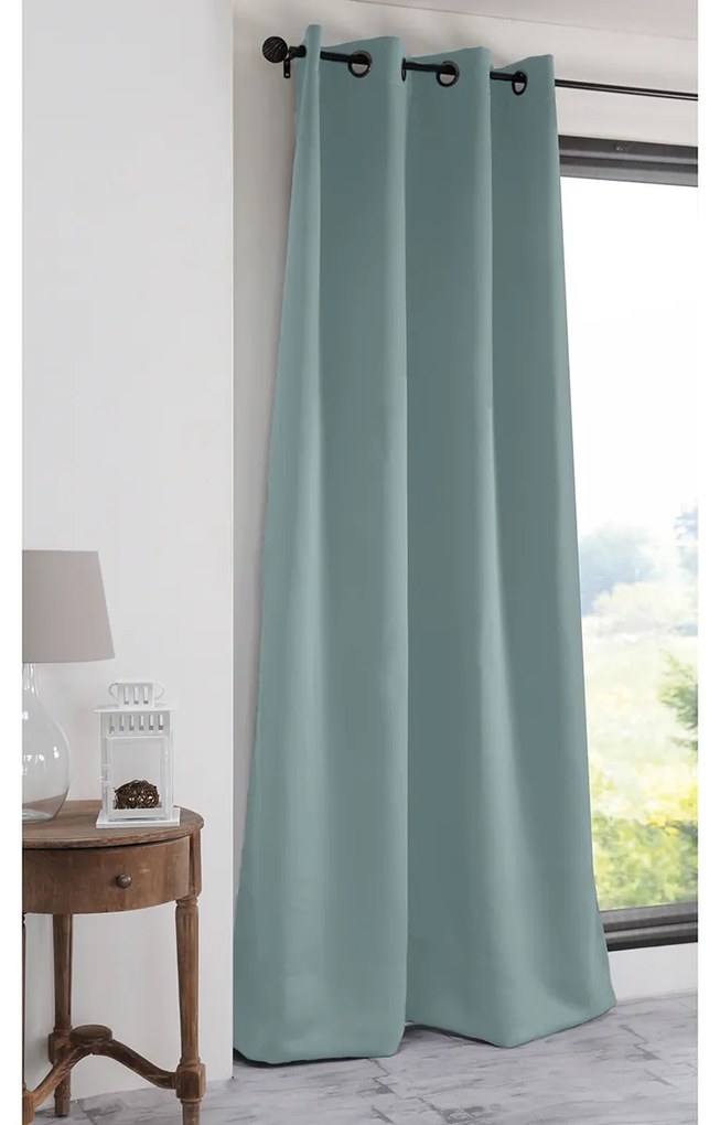 Κουρτίνα (135x250) Με Τρουκς S-F Notte Jade R61840025