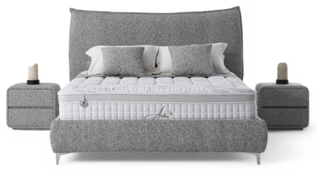 Κρεβάτι Arden με Αποθηκευτικό Χώρο - 140x190cm Μπεζ