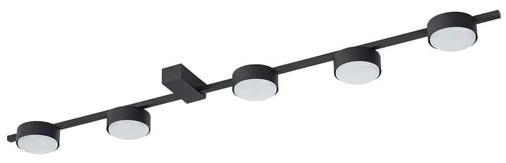 Φωτιστικό Οροφής - Πλαφονιέρα Pills 8262 5xGX53 max 8W Black Nowodvorski Metal,Aluminum