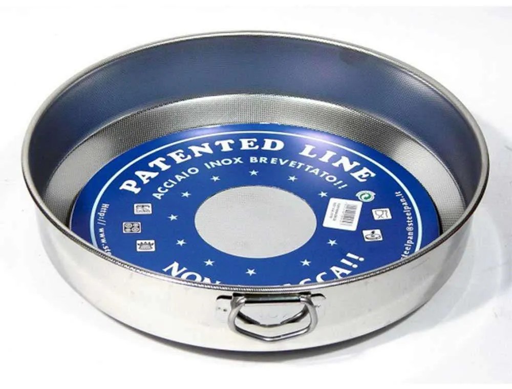 Ταψί Στρογγυλό Patented ST11172000 40cm 18/10 Inox Max Home Stainless Steel