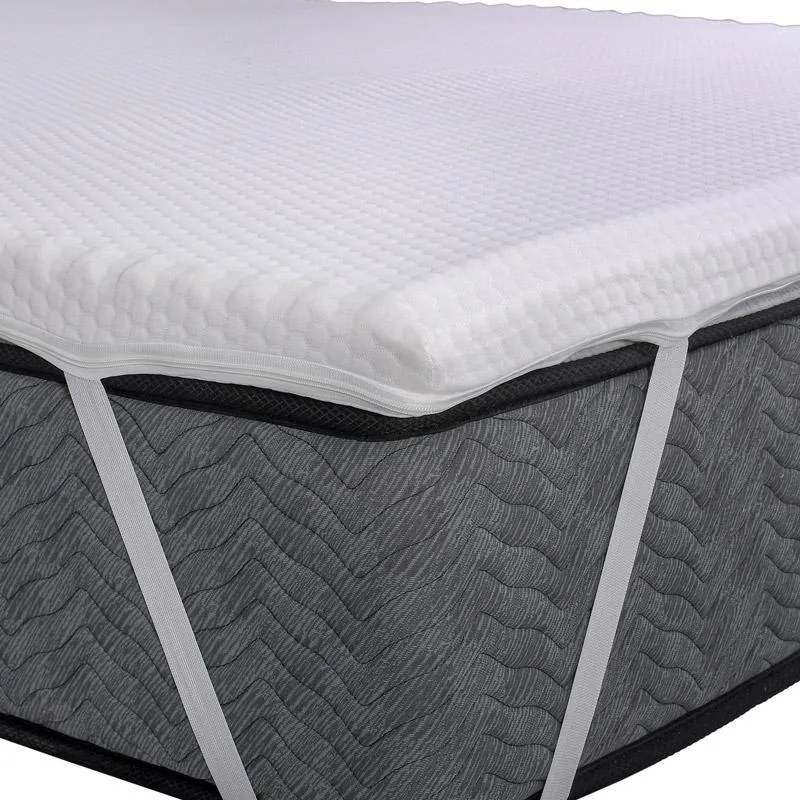 Ανώστρωμα Fylliana Memo Air Διπλό σε Λευκό χρώμα 160x200x5εκ 160x200x5 εκ.