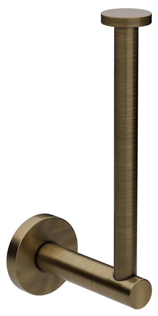 Χαρτοθήκη Ανοξείδωτη Bronze Pam &amp; Co 5x5x17εκ. 102-002
