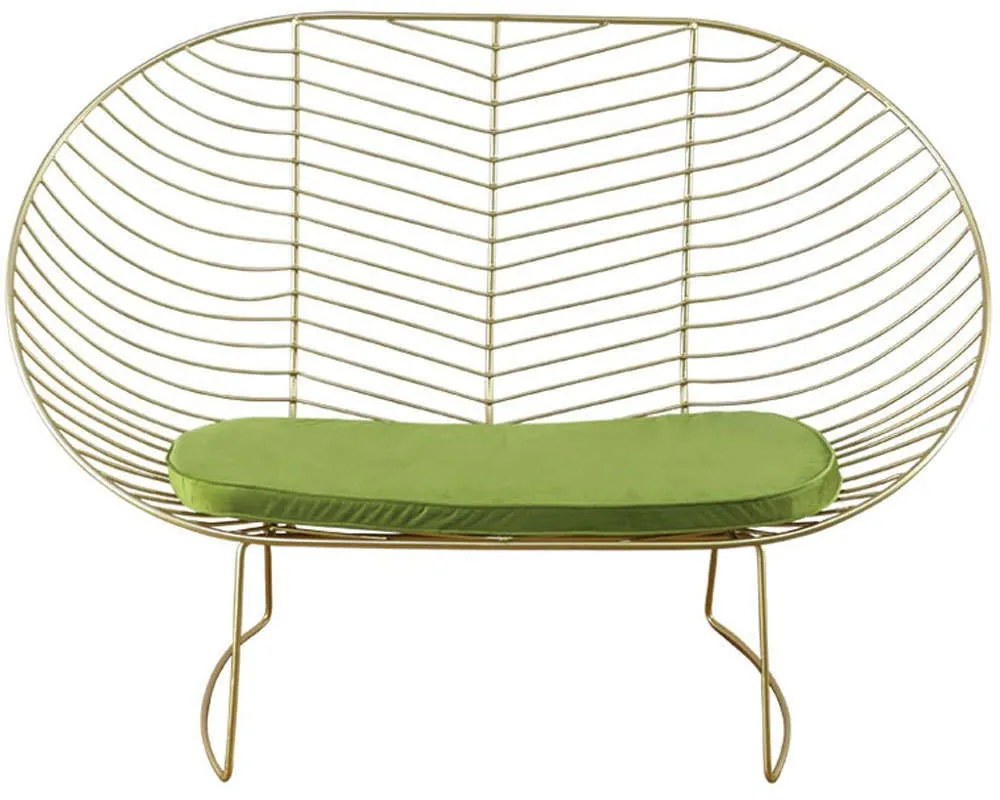 Καναπές Διθέσιος 19-00-23370 160x71x107cm Gold