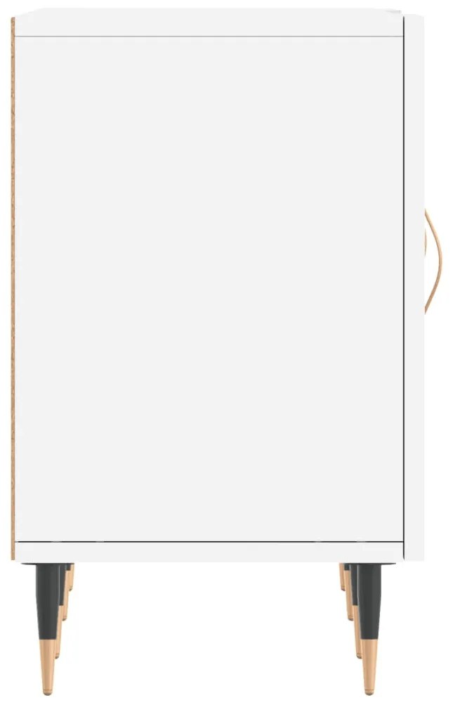 vidaXL Έπιπλο Τηλεόρασης Λευκό 150x30x50 εκ. από Επεξεργασμένο Ξύλο