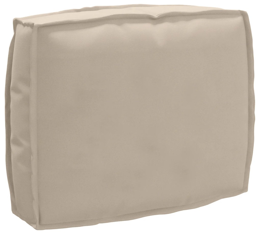 vidaXL Σετ Μαξιλαριών Πάγου 2 pcs Taupe 50 x 50 x 12 cm Ύφασμα Oxford