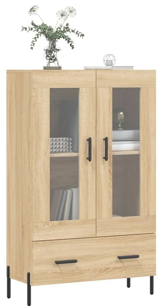 vidaXL Ντουλάπα Sonoma Δρυς 69,5 x 31 x 115 εκ. από Επεξεργασμένο Ξύλο