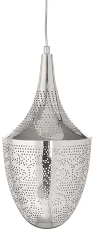 Φωτιστικό Οροφής Μονόφωτο Aca Pleiades OD90911PCH Nickel