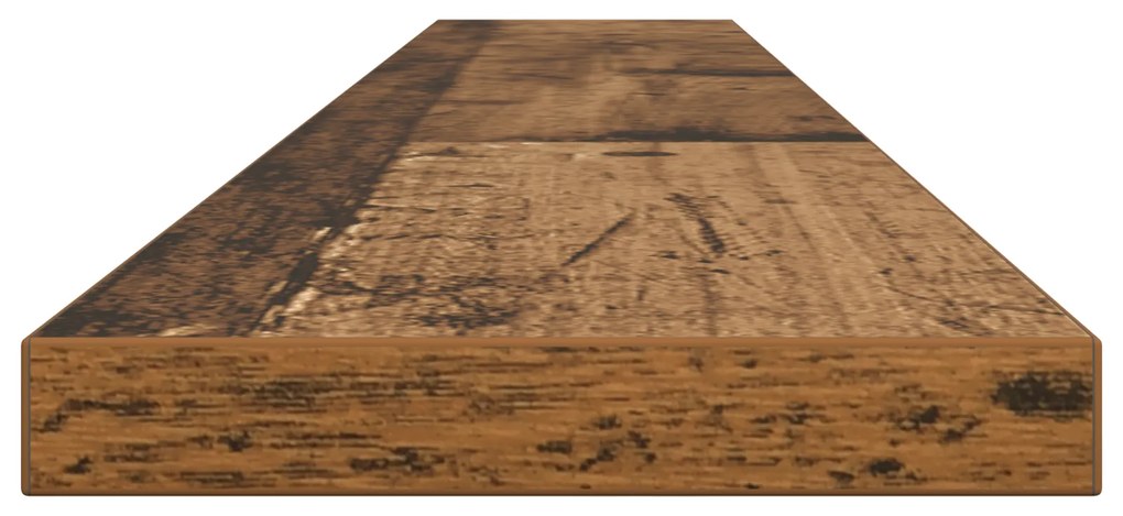 vidaXL Δίσκος Βιβλιοθήκης 4 pcs Καφέ 100 x 40 x 1.5 εκ. Μοριοσανίδα