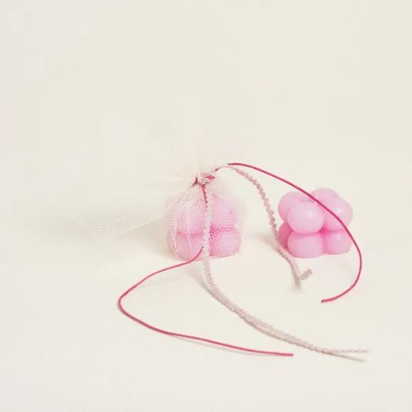 Beauty Home ΚΕΡΙ BUBBLE 3.6 x 3.6 cm  Λευκό
