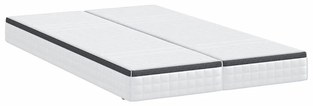 vidaXL Στρώμα 2 pcs Λευκό και Γκρι 60 x 200 cm Σαμπρέλα Bonell