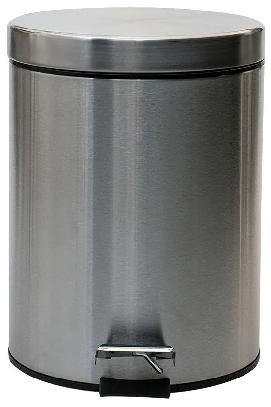 Estia 02-0059 Inox Καλαθάκι Μπάνιου 5lt, Inox