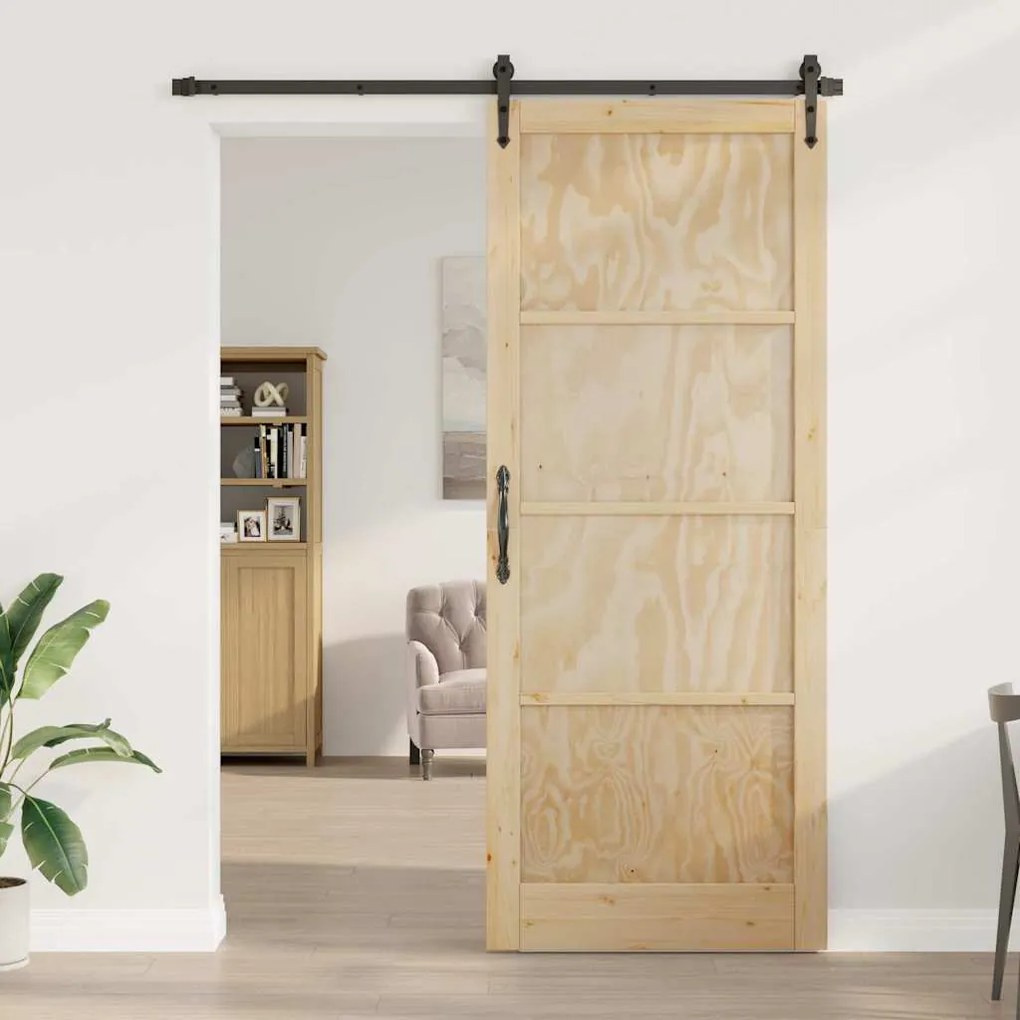 vidaXL Εσωτερική Πόρτα "ORKDAL" 93x232x4 cm Ξύλο Πεύκου