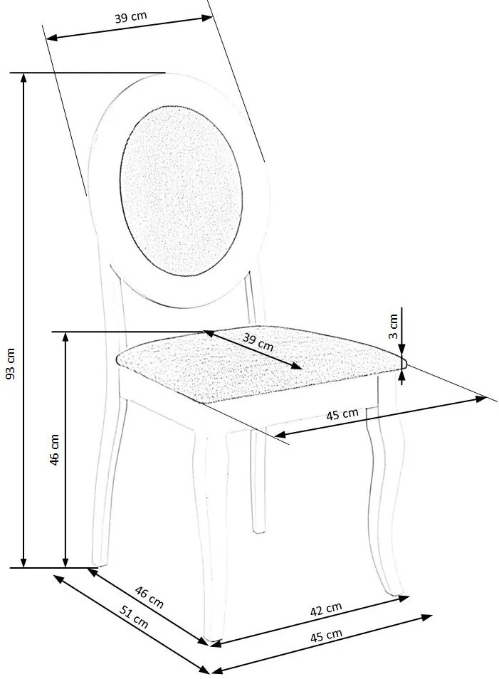 BAROCK chair DIOMMI V-CH-BAROCK-KR