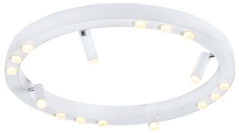 Φωτιστικό Οροφής- Σποτ Led JNBC48LED65WH 48W 3000K 4320LM D65ΧΗ6,5CM Magneto White Aca Decor Αλουμίνιο