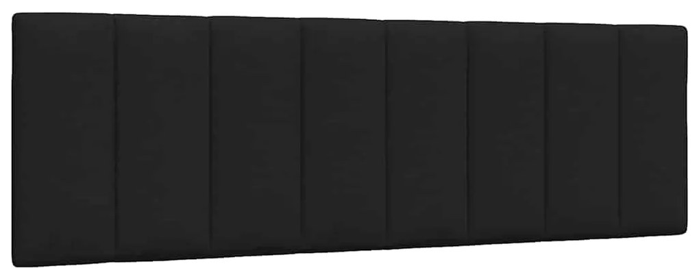 vidaXL Μαξιλάρι για Κεφαλάρι Hanko Μαύρο 160 εκ. Υφασμάτινο