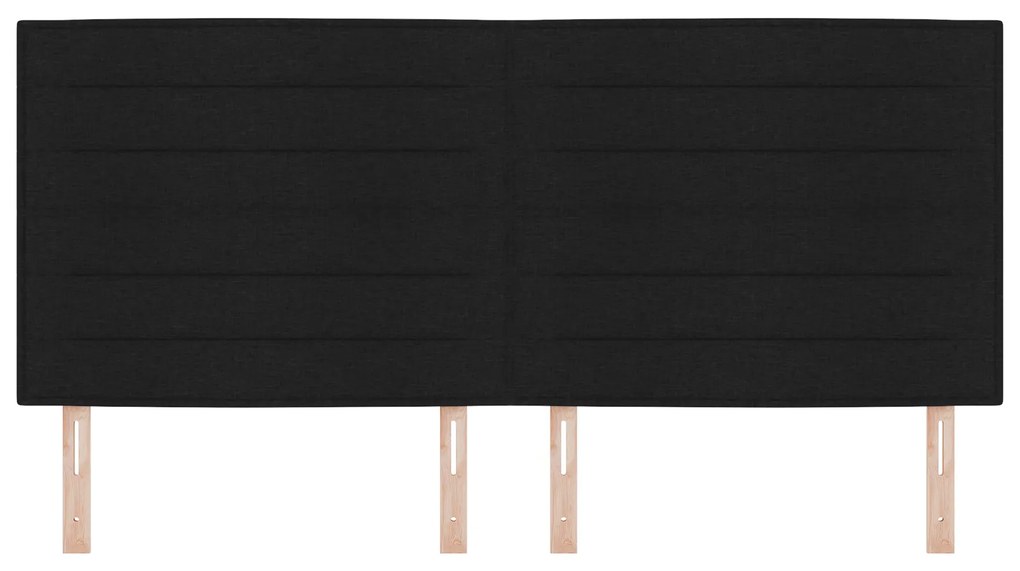 vidaXL LED Κεφαλάρι Σχεδίασης Γραμμών Μαύρο 100 εκ Ύφασμα