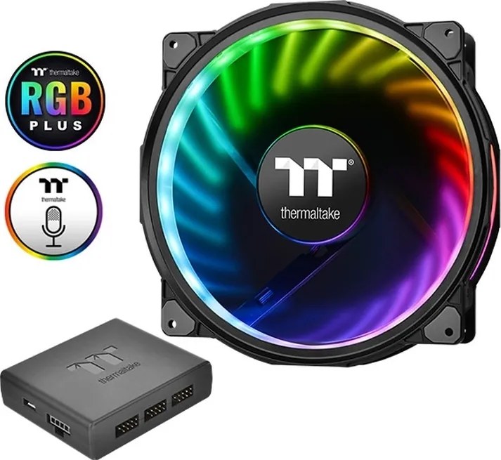 Thermaltake Riing Plus 20 RGB Case Fan (CL-F069-PL20SW-A)