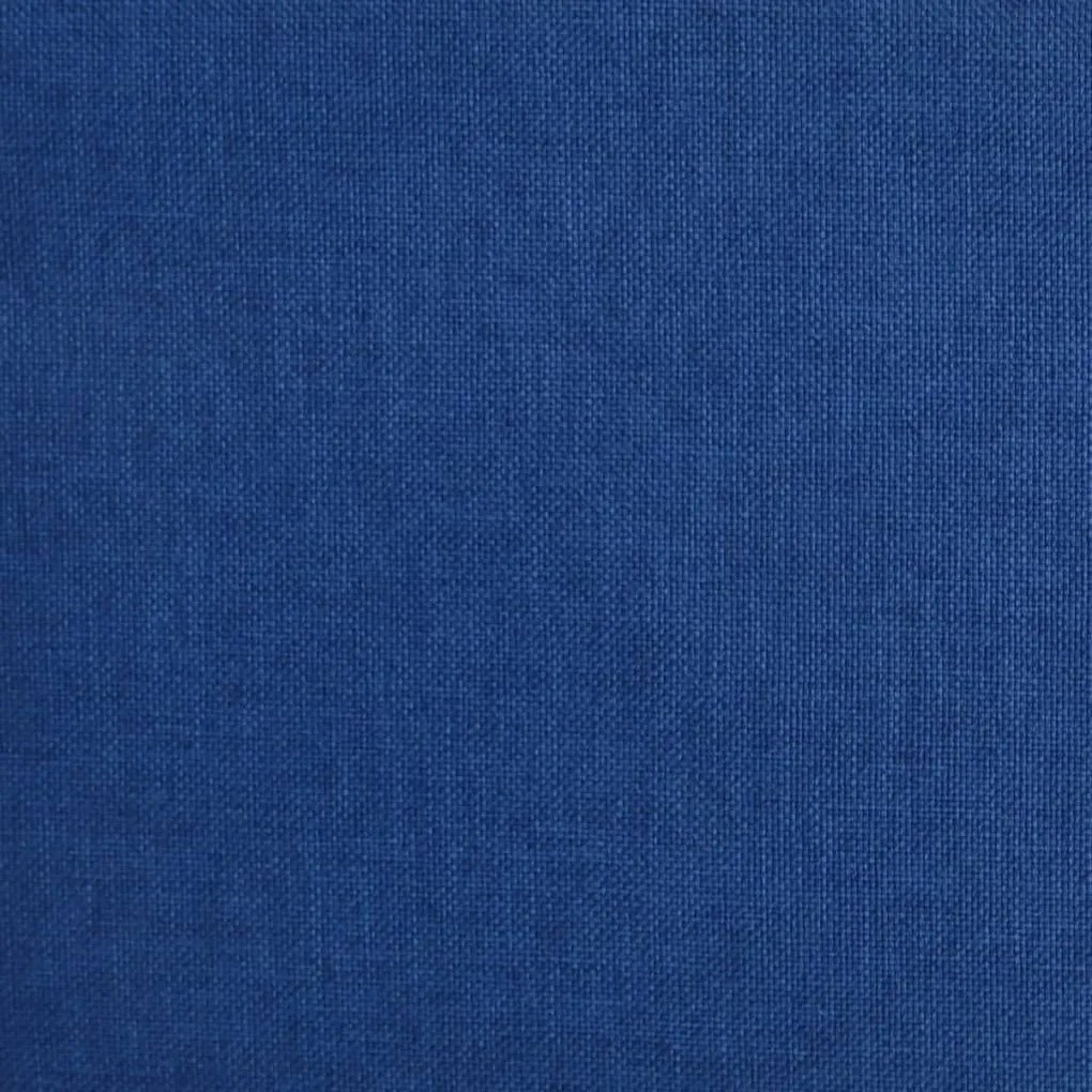 Υποπόδιο Μπλε 78 x 56 x 32 εκ. από Ύφασμα - Μπλε