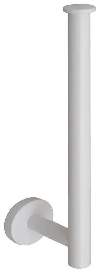 Χαρτοθήκη Εφεδρική 2 Θέσεων 103-033 5x5x29cm Matte White Pam&amp;Co Brass