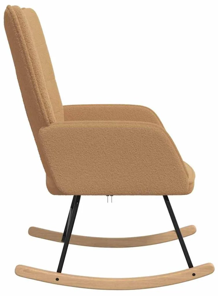 vidaXL Χαλαρωτική Πολυθρόνα Μπεζ 61 x 78 x 98 εκ. ύφασμα