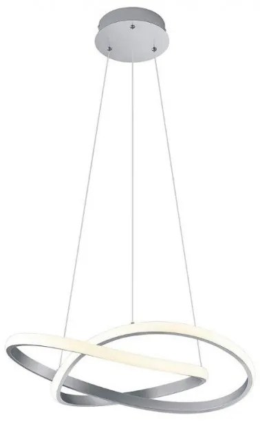 Κρεμαστό Φωτιστικό Οροφής Course νίκελ R32051107 Trio Lighting R32051107 Νίκελ Ματ