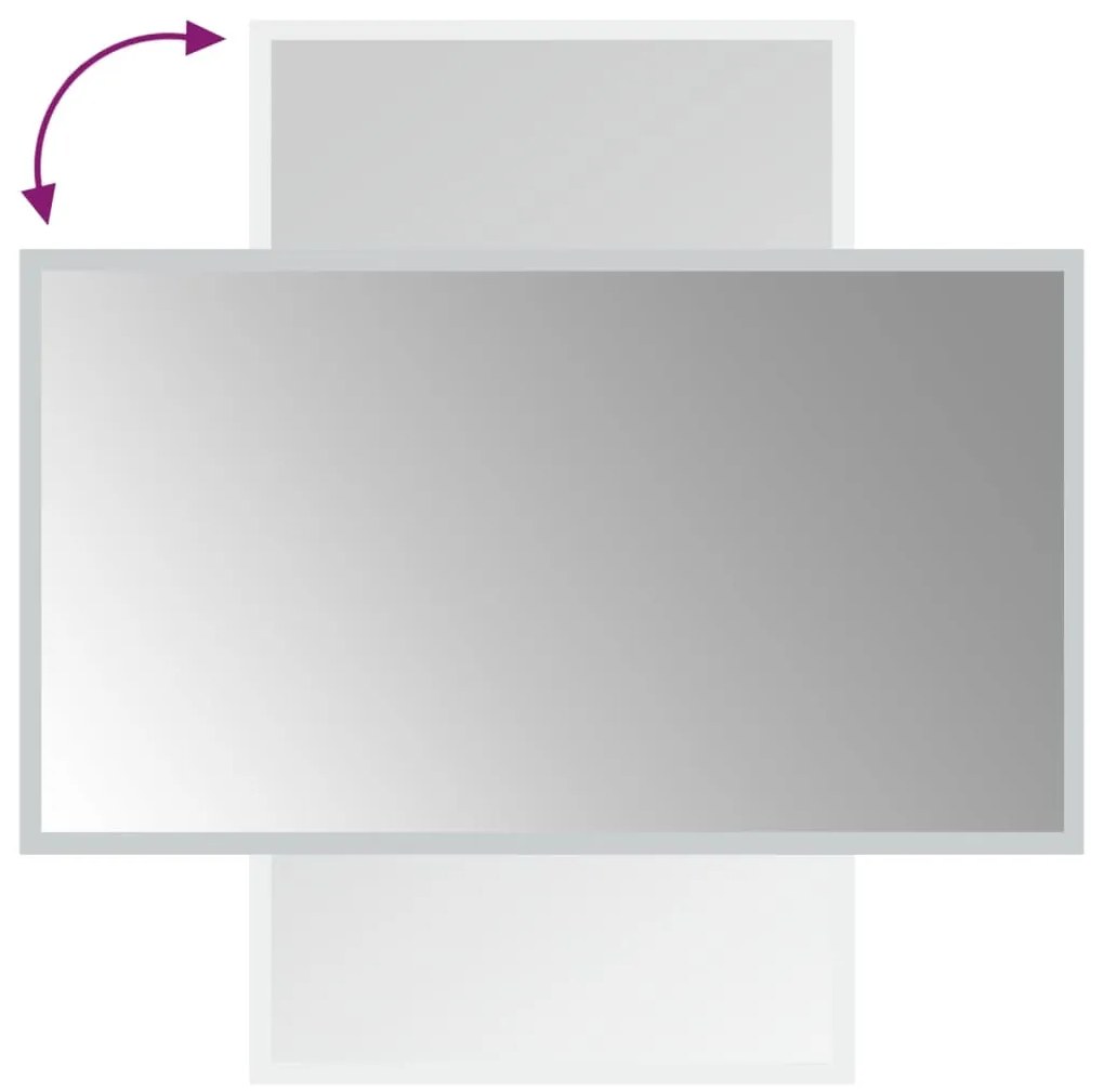 vidaXL Καθρέφτης Μπάνιου με LED 40x70 εκ.