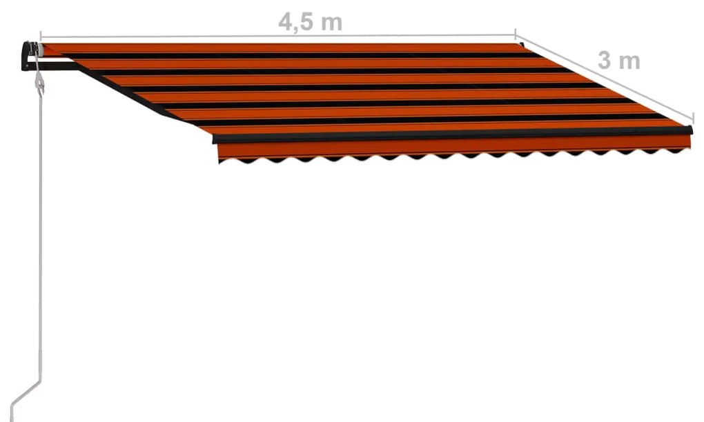 ΤΕΝΤΑ ΣΥΡΟΜΕΝΗ ΑΥΤΟΜΑΤΗ ΠΟΡΤΟΚΑΛΙ / ΚΑΦΕ 450 X 300 ΕΚ. 3055267