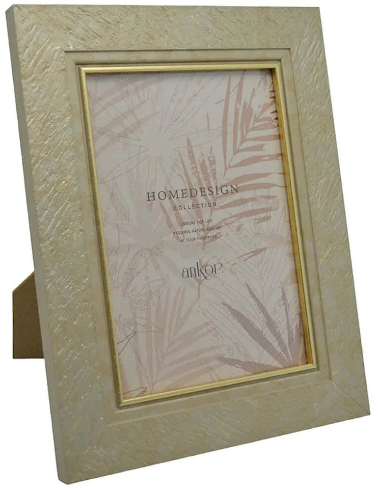 Κορνίζα 23515-6 15x20cm Sagre Effect Gold Ankor Πλαστικό
